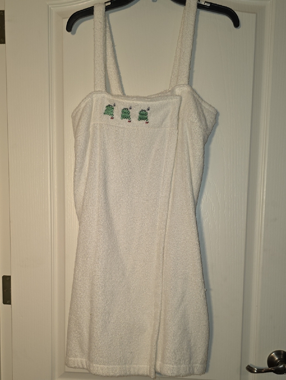 White Terry Leisure Swim Coverup One Size